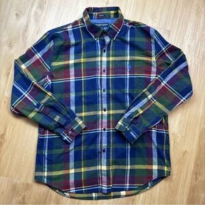 U.S. Polo Assn. Men's Multicolor Plaid Button Down Shirt